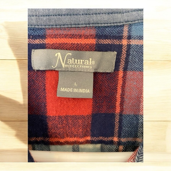 Natural Reflection Flannel Shirt - Picture 3 of 3